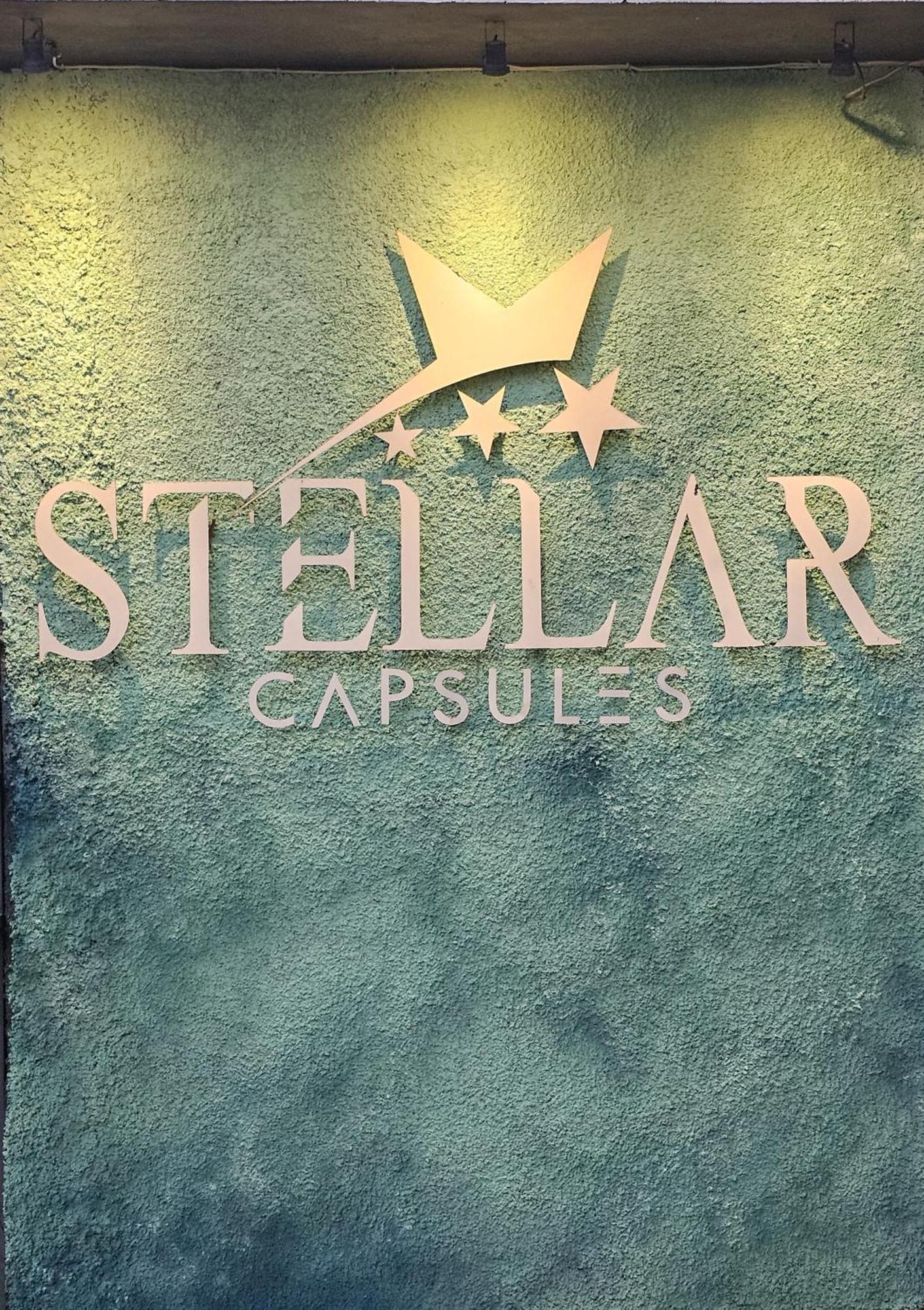 Stellar Capsules Hostel Семиняк Екстериор снимка Stellar Capsules logo